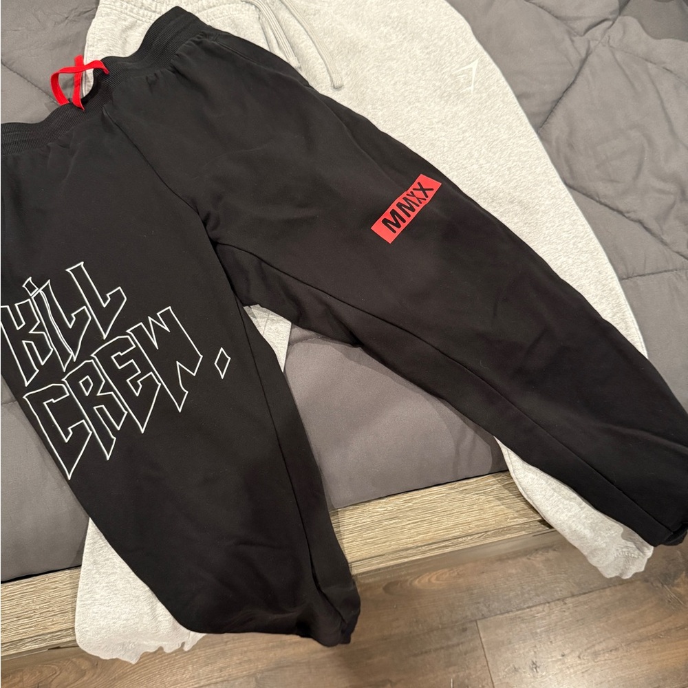 Gymshark Black Athletic Joggers Sweatpants